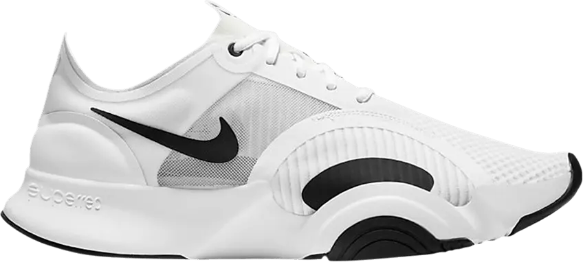 Nike SuperRep Go White Black Dark Smoke Grey