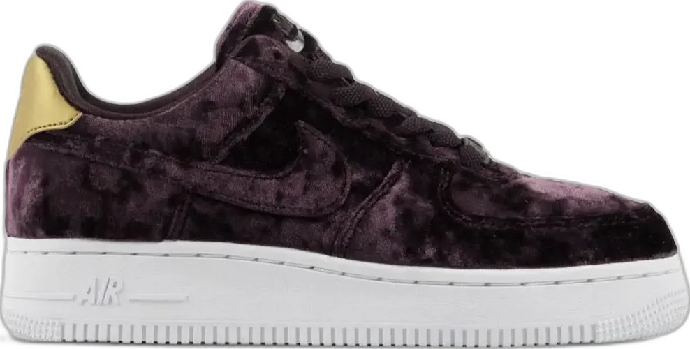  Nike Air Force 1 Low Port Wine Velvet (Women&#039;s)