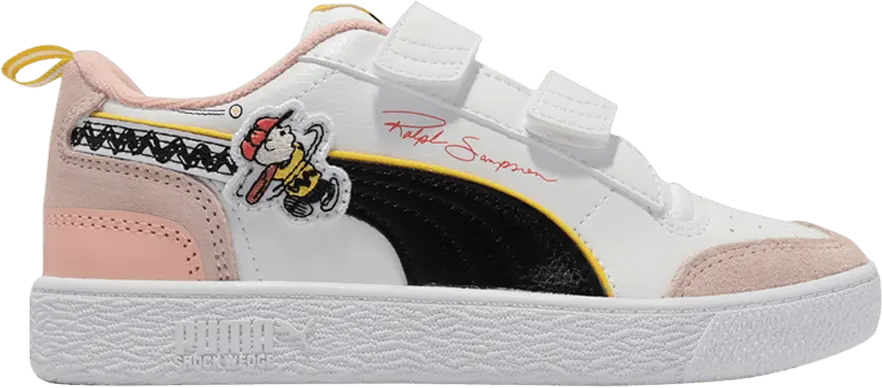 Puma Peanuts x Ralph Sampson V PS &#039;White Black&#039;