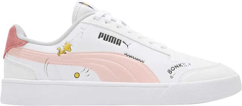  Puma Peanuts x Shuffle Big Kid &#039;Woodstock - White Apricot&#039;