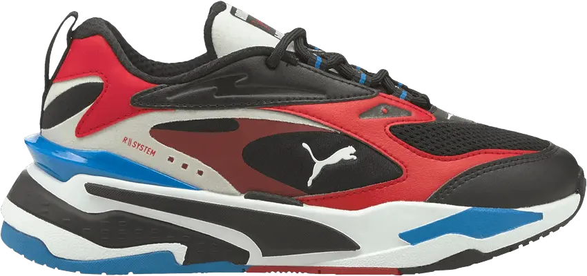  Puma RS-Fast Black Urban Red (GS)