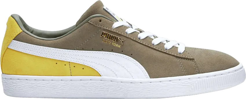  Puma Suede Classic &#039;NYC Flagship - Olive Yellow&#039;