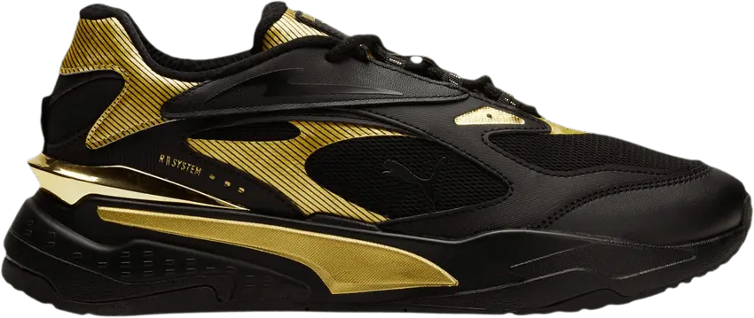  Puma RS-Fast &#039;Black Gold Metal&#039;