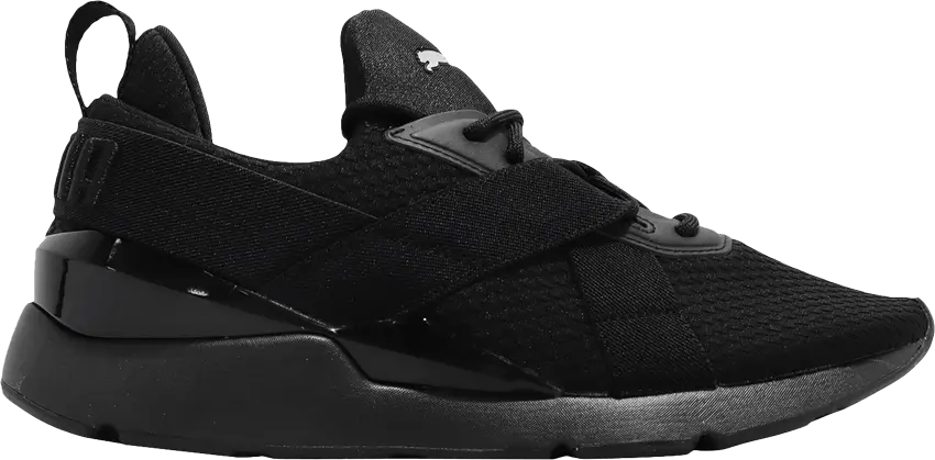  Puma Wmns Muse X3 Mesh &#039;Black Silver&#039;