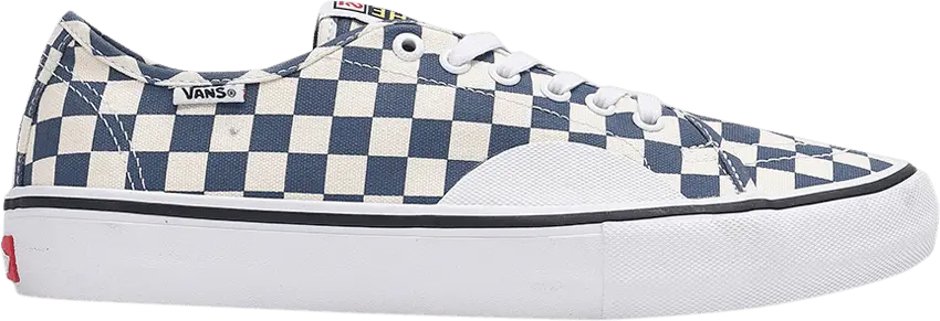 Vans AV Classic Pro &#039;Checkerboard - Dark Denim&#039;