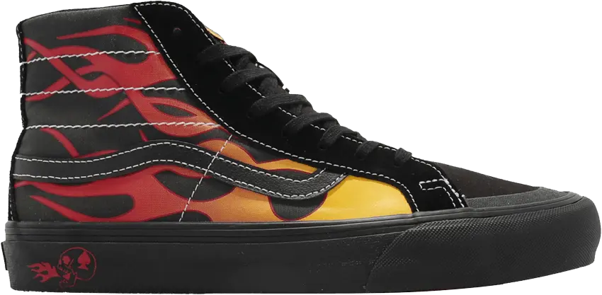  Vans Drag Board x Sk8-Hi 138 Decon &#039;Black Fire&#039;