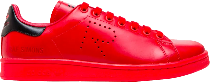  Adidas adidas Raf Simons Stan Smith Tomato Red/Core Black