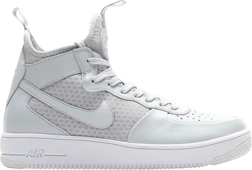  Nike Air Force 1 Ultraforce Mid Pure Platinum