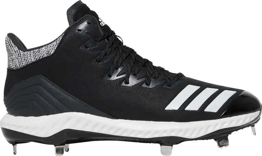  Adidas Icon Bounce Mid &#039;Black White&#039;