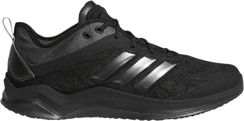  Adidas Speed Trainer 4 Wide &#039;Black Night Metallic&#039;