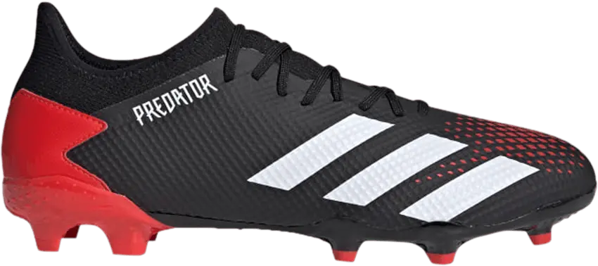 Adidas Predator 20.3 FG &#039;Black Active Red&#039;