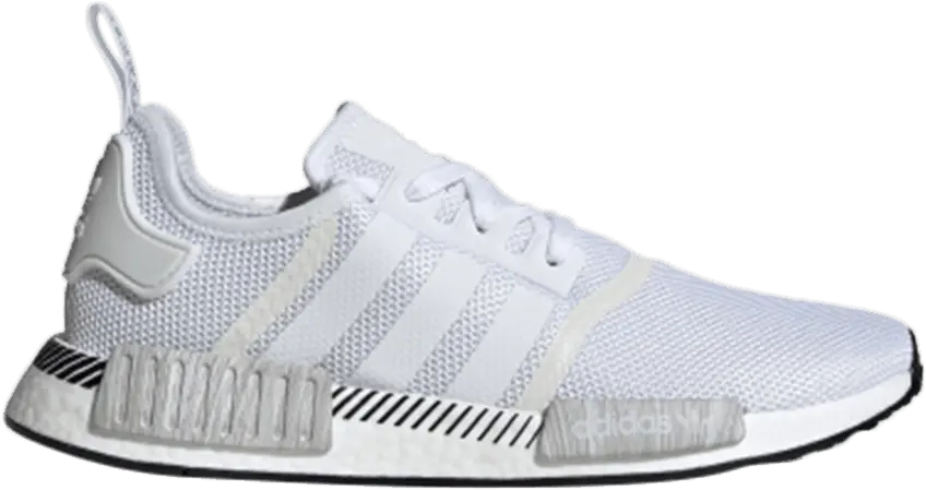  Adidas NMD_R1 &#039;White Grey