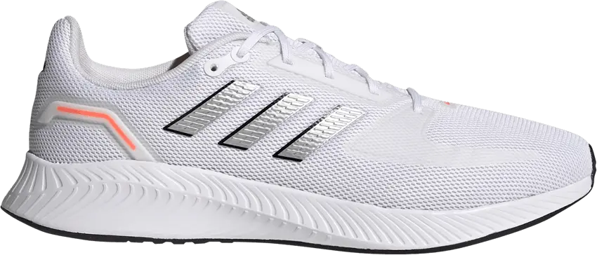  Adidas adidas Runfalcon 2.0 White Silver Metallic