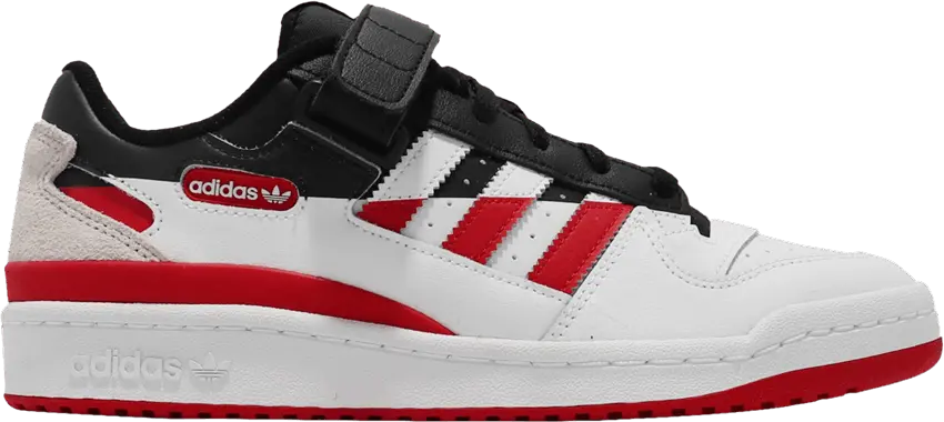  Adidas Forum Low Premium &#039;Split - Black Vivid Red&#039;