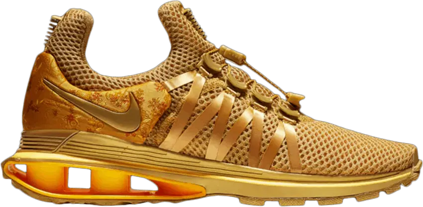  Nike Shox Gravity Metallic Gold (Women&#039;s)