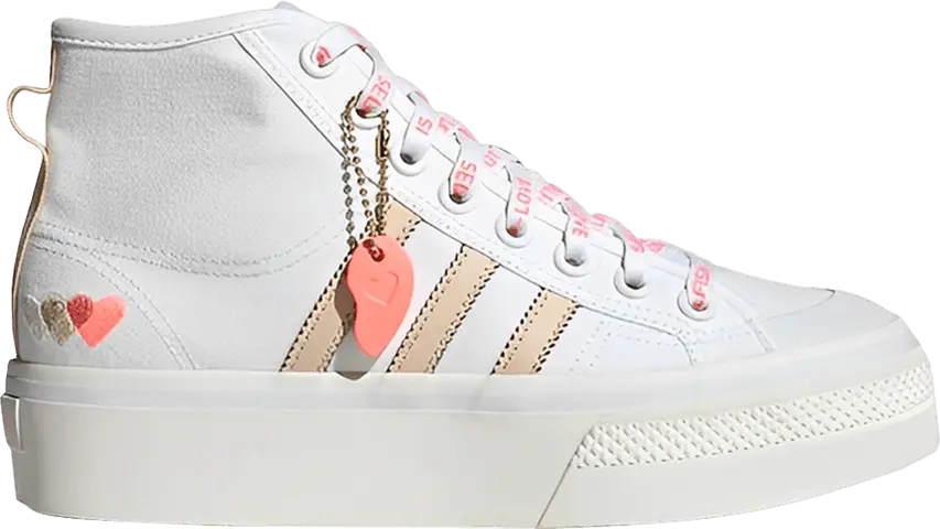  Adidas Wmns Nizza Platform Mid &#039;Self-Love Not Selfish&#039;