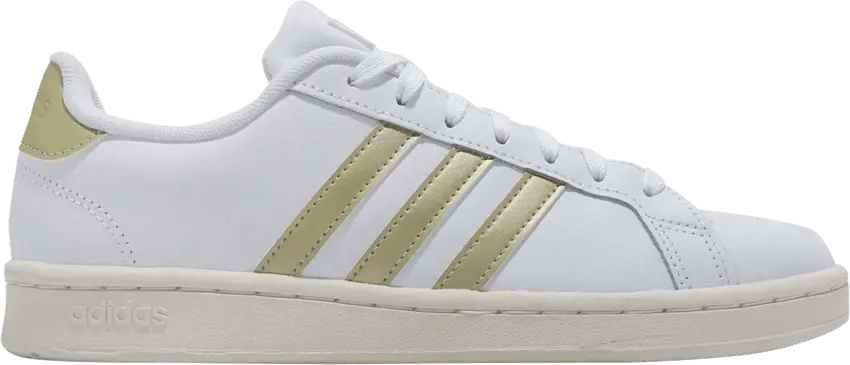  Adidas Wmns Grand Court &#039;White Gold&#039;