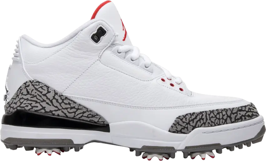 Air Jordan 3 Golf &#039;White Cement&#039; Sample