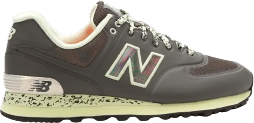  New Balance 574 Atmosphere Black Green Silver