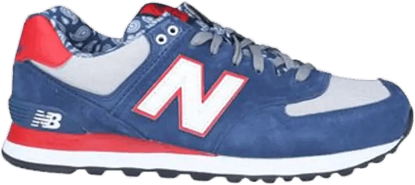  New Balance 574 &#039;Blue Paisley&#039;