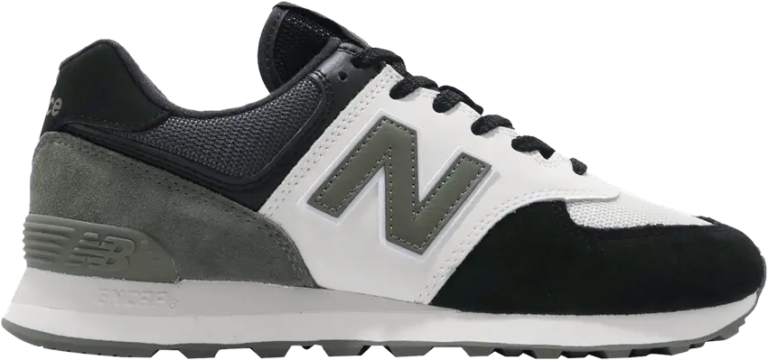  New Balance 574 &#039;Black Green White&#039;