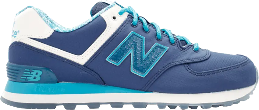  New Balance 574 Luau Navy Blue