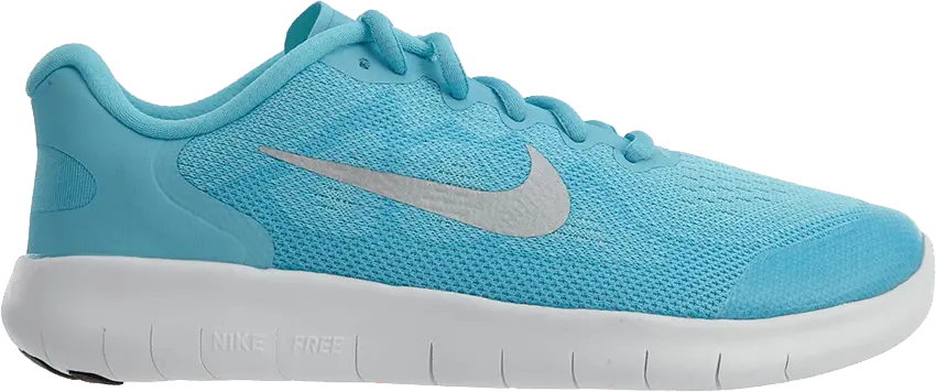  Nike Free RN 2017 GS &#039;Polarized Blue&#039;