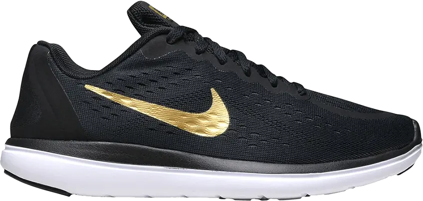  Nike Flex 2017 RN GS &#039;Black Gold&#039;