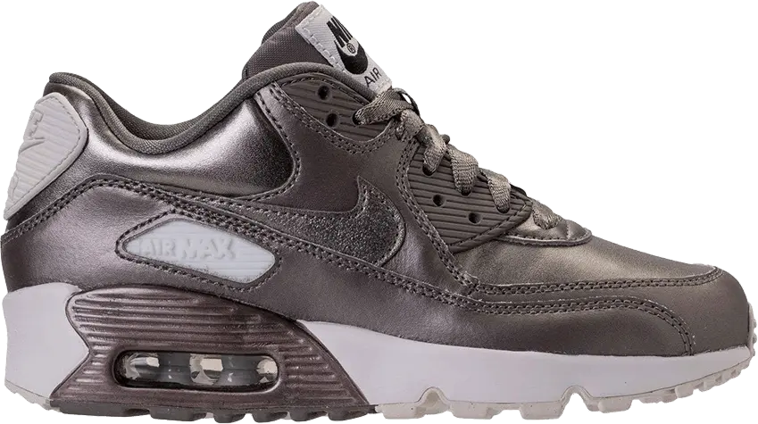  Nike Air Max 90 SE GG &#039;Metallic Pewter&#039;