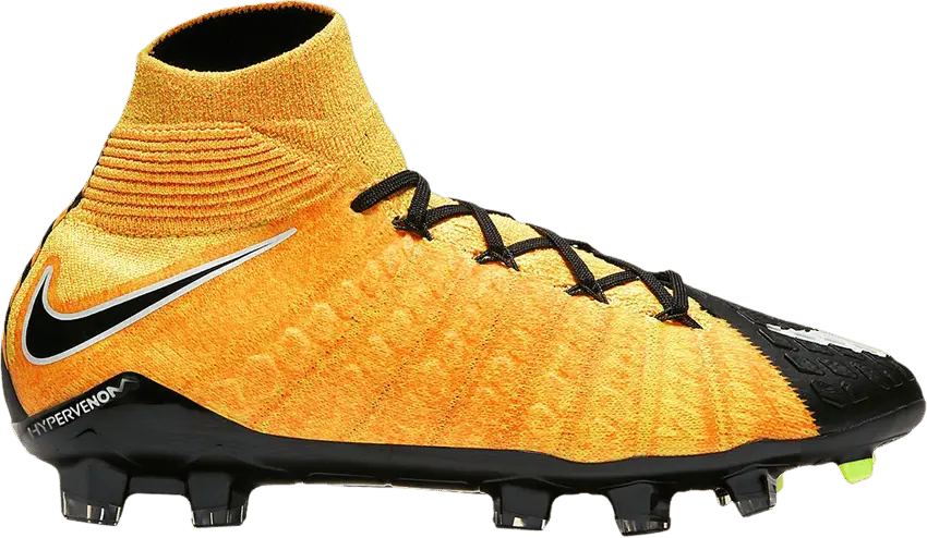  Nike Hypervenom Phantom 3 DF FG GS &#039;Laser Orange&#039;