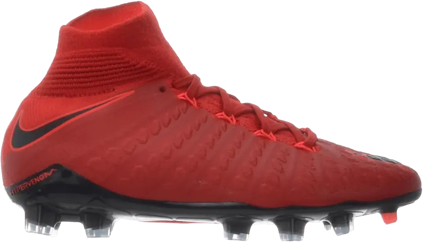  Nike Hypervenom Phantom 3 DF FG GS &#039;University Red&#039;