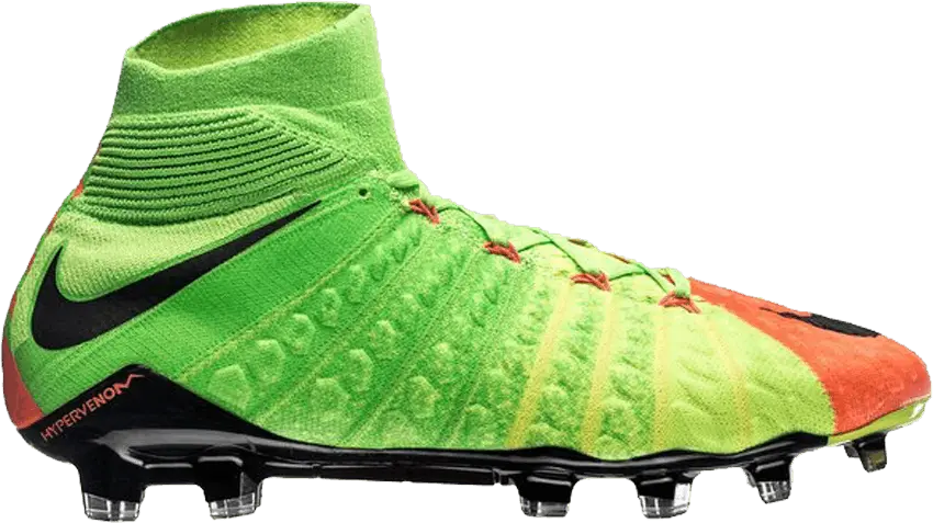  Nike JR Hypervenom 3 DF FG &#039;Black Electric Green&#039;
