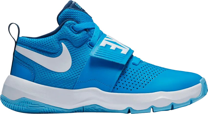  Nike Team Hustle D8 GS &#039;Equator Blue&#039;