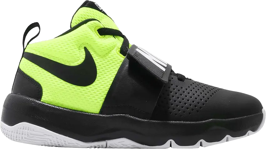 Nike Team Hustle D8 GS &#039;Black Volt&#039;