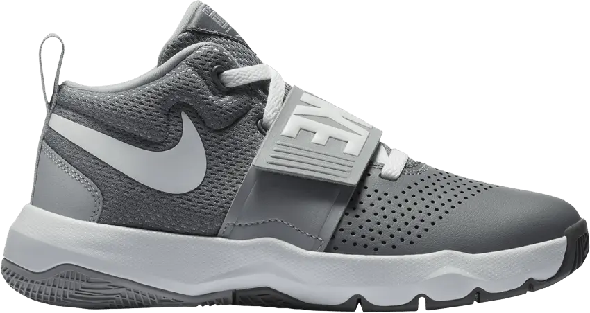  Nike Team Hustle D8 GS &#039;Cool Grey&#039;