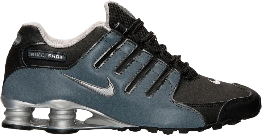  Nike Shox NZ Black Silver