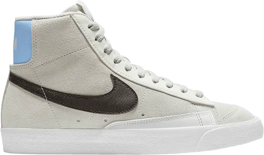  Nike Blazer Mid 77 Grey Light Blue