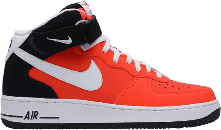  Nike Air Force 1 Mid &#039;07 &#039;Light Crimson Black&#039;