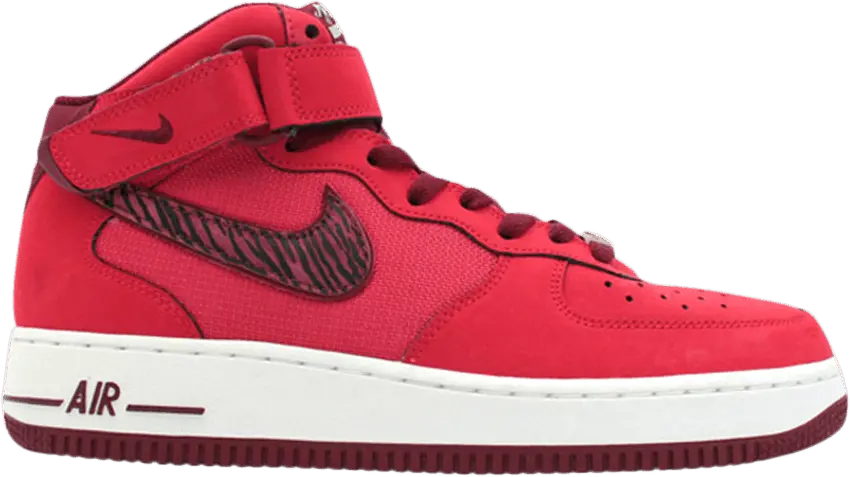  Nike Air Force 1 Mid &#039;07 &#039;Red Zebra&#039;