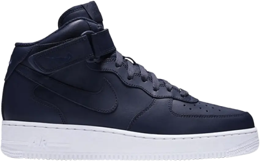  Nike Air Force 1 Mid &#039;07 Obsidian White