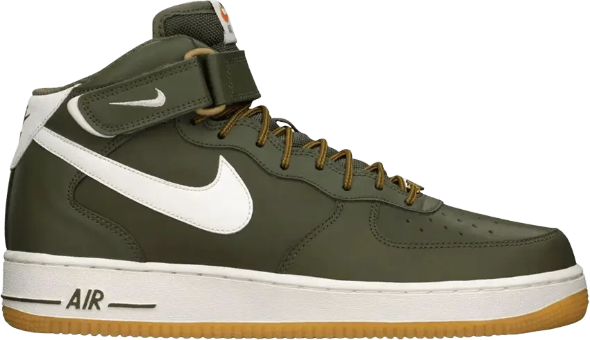  Nike Air Force 1 Mid &#039;07 &#039;Medium Olive&#039;