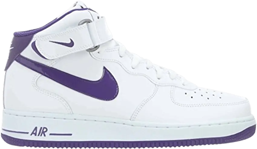  Nike Air Force 1 Mid &#039;07 &#039;Court Purple&#039;