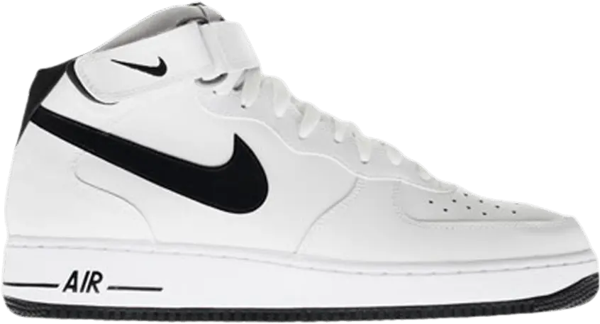  Nike Air Force 1 Mid &#039;07 &#039;White Black&#039;