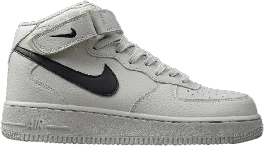  Nike Air Force 1 Mid &#039;07 &#039;Light Bone Black&#039;