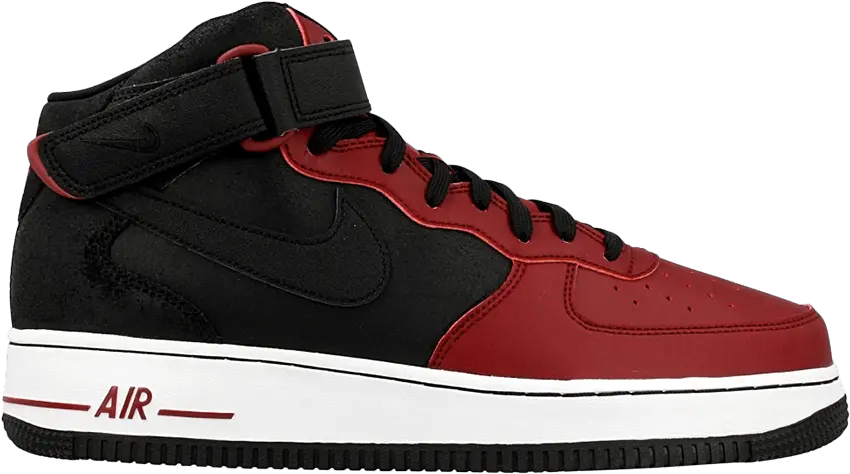  Nike Air Force 1 Mid &#039;07 &#039;Team Red&#039;