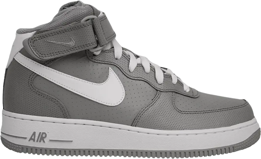  Nike Air Force 1 Mid &#039;07 &#039;Medium Grey&#039;