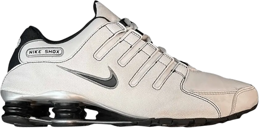  Nike Shox NZ &#039;White Black&#039;