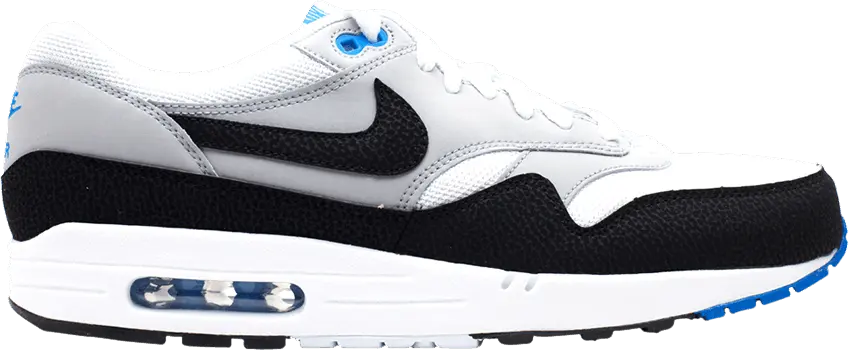  Nike Air Max 1 White Black Photo Blue