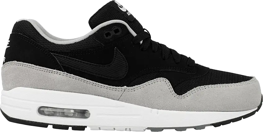  Nike Air Max 1 Essential &#039;Black Flat Silver&#039;