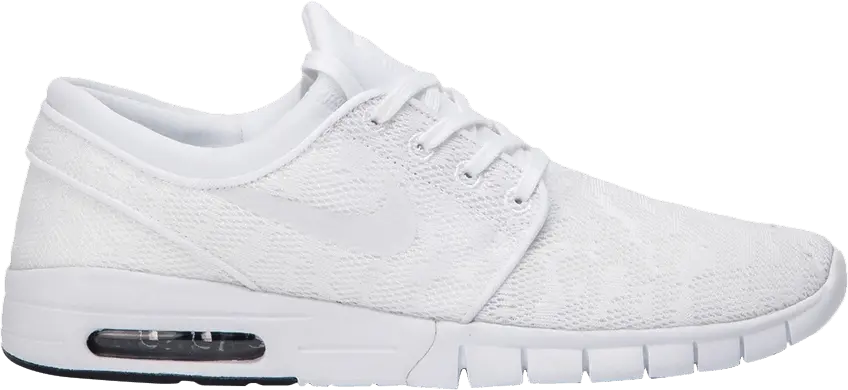  Nike Stefan Janoski Max White/White-Obsidian